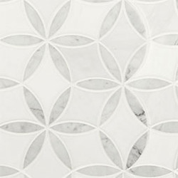 MSI La Fleur Polished Marble Mosaic SMOT-LAFLEUR-POL8MM